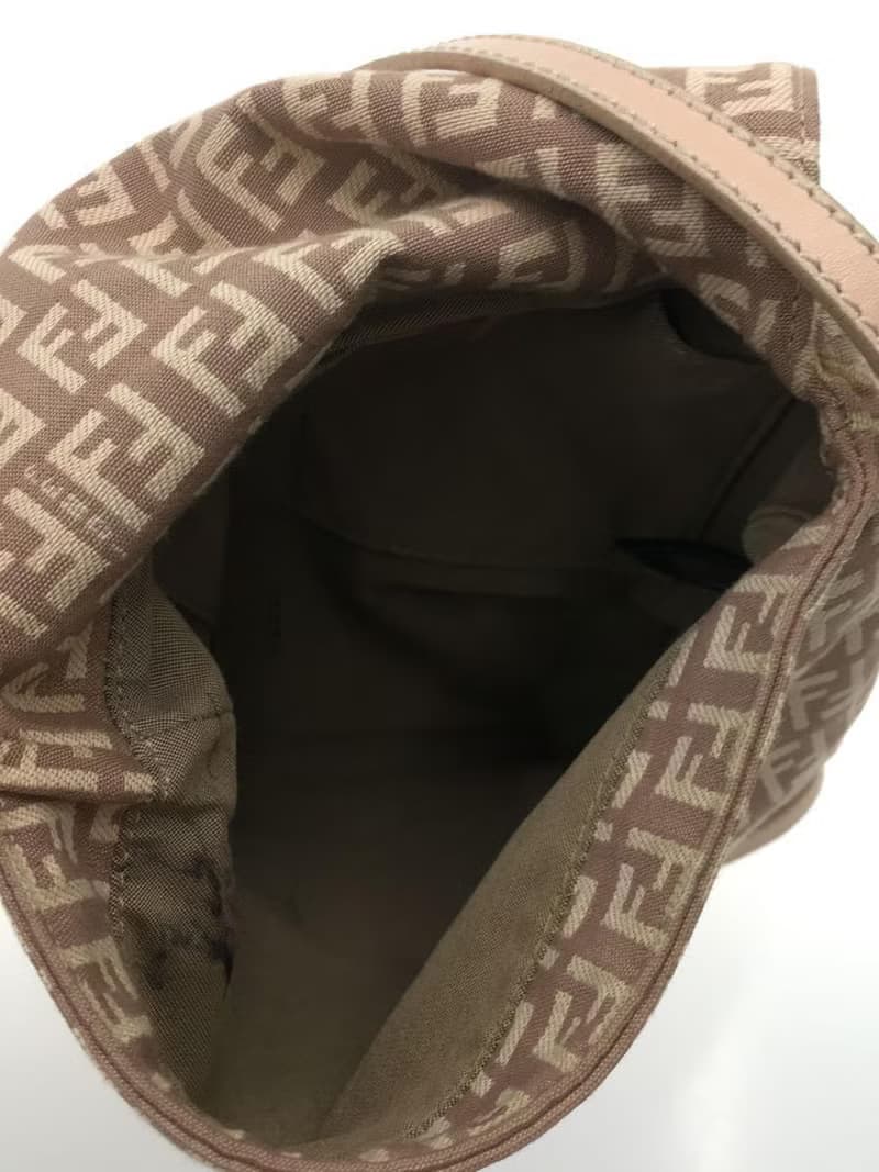 【特選貨品】中古二手Fendi粉紅色老花單肩包 斜背包 側背包 手袋