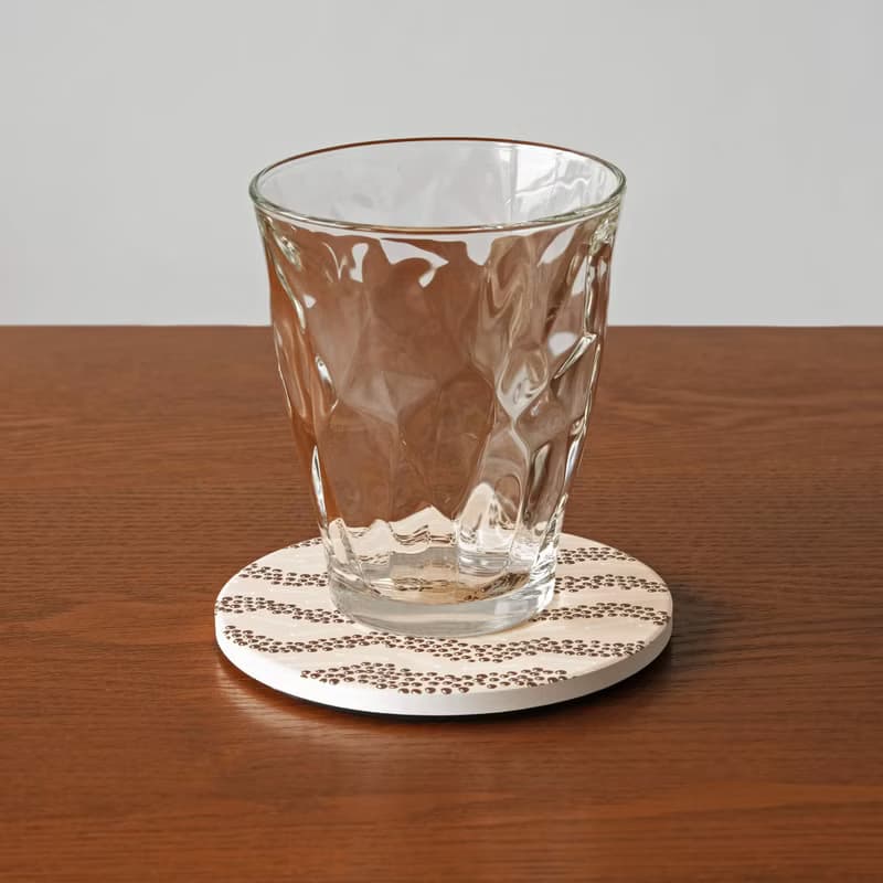 【錦源興】珍珠奶茶陶瓷吸水杯墊 l 底部防滑 鶯歌陶瓷製 禮物