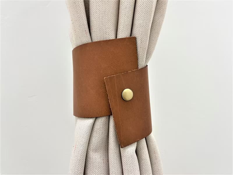 皮革窗簾綁帶//簡約主義//家居裝飾//窗簾//窗簾綁帶