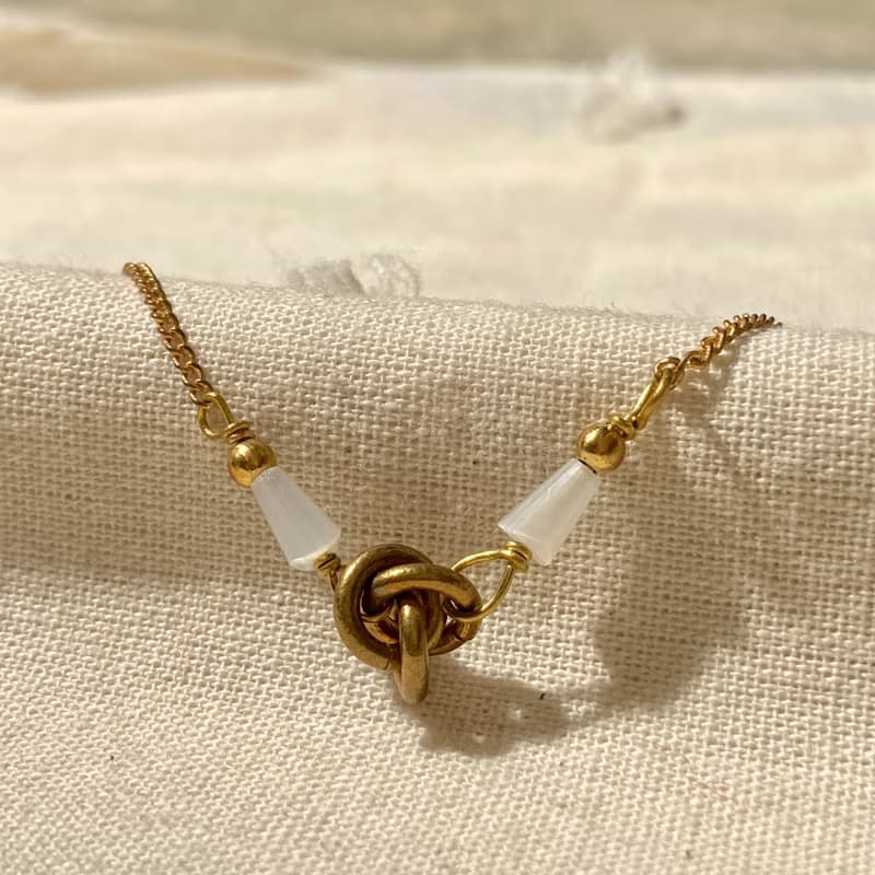 老林雜貨 | 黃銅結手鍊