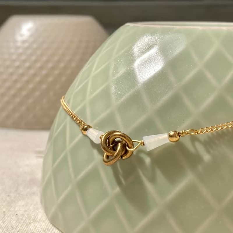 老林雜貨 | 黃銅結手鍊