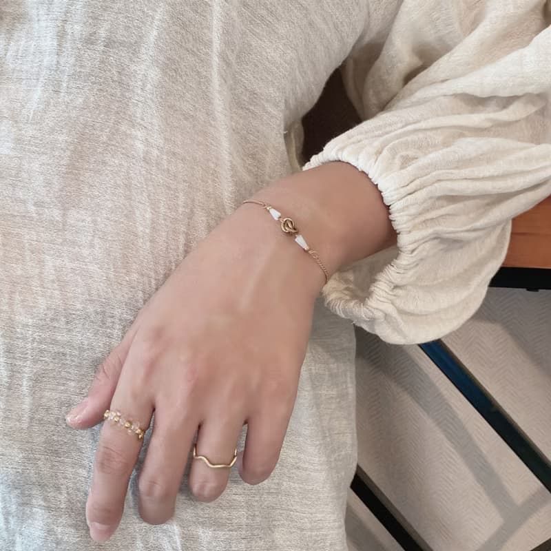 老林雜貨 | 黃銅結手鍊