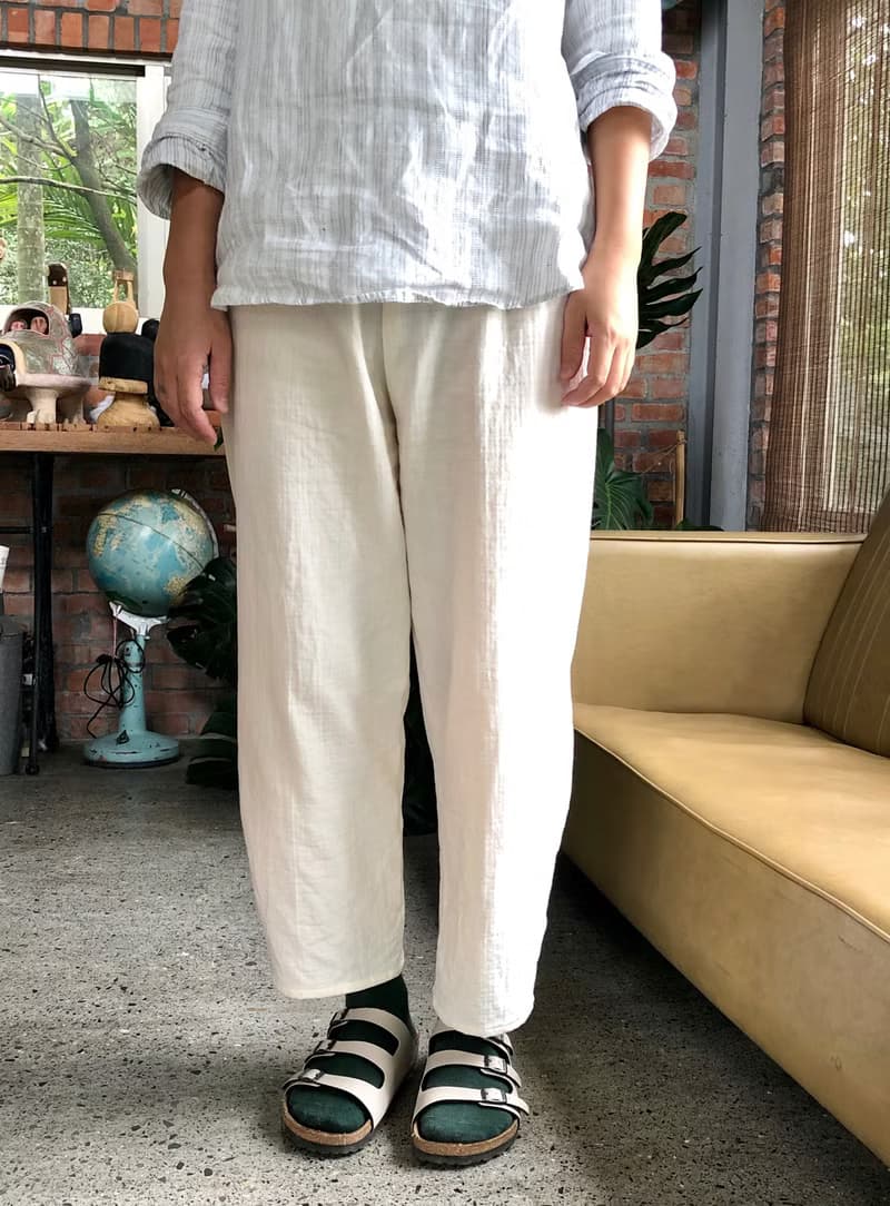 有機棉細管 小管 瑜珈 日常褲