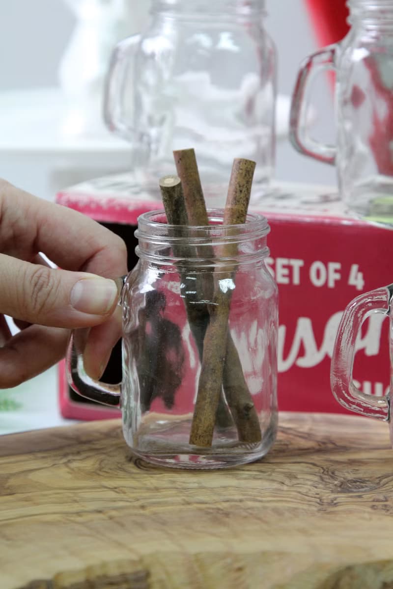 英國Temerity Jones紅色復古玻璃130ml小梅森杯(一組四杯入)