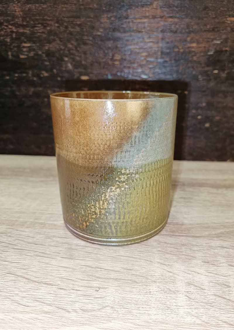 柴燒無釉手作馬克杯-鶯歌李玟叡