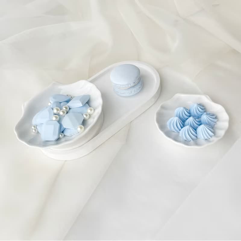 【人魚眼淚】石膏擴香石 天藍 擴香石 香氛磚 擺飾 婚禮小物