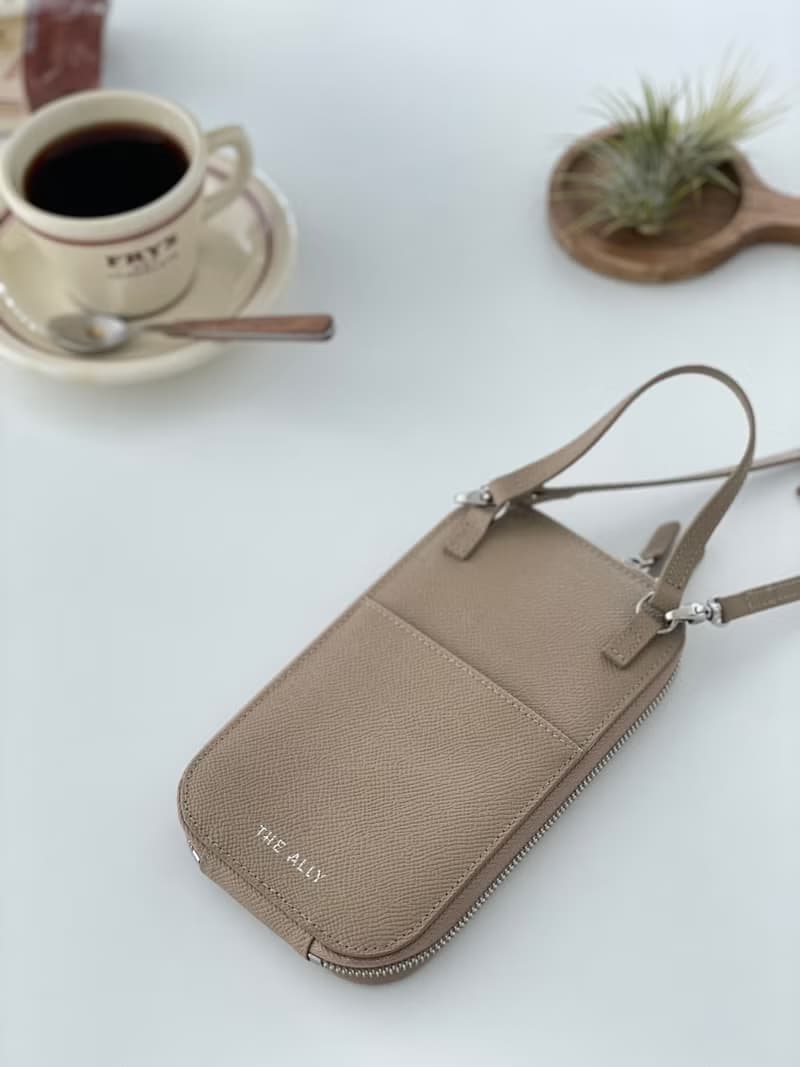 韓國 The Ally | LISHA BAG | 米色 | 側背包 斜孭袋