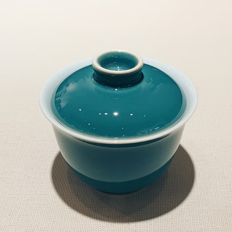 不言美器 單色釉 蓋杯