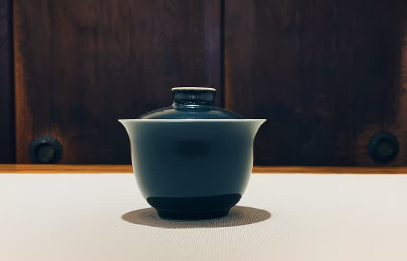 不言美器 單色釉 蓋杯
