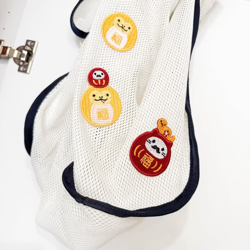 【巳蛇】蛇年 金幣達摩|燙貼|刺繡貼紙|撕開即貼