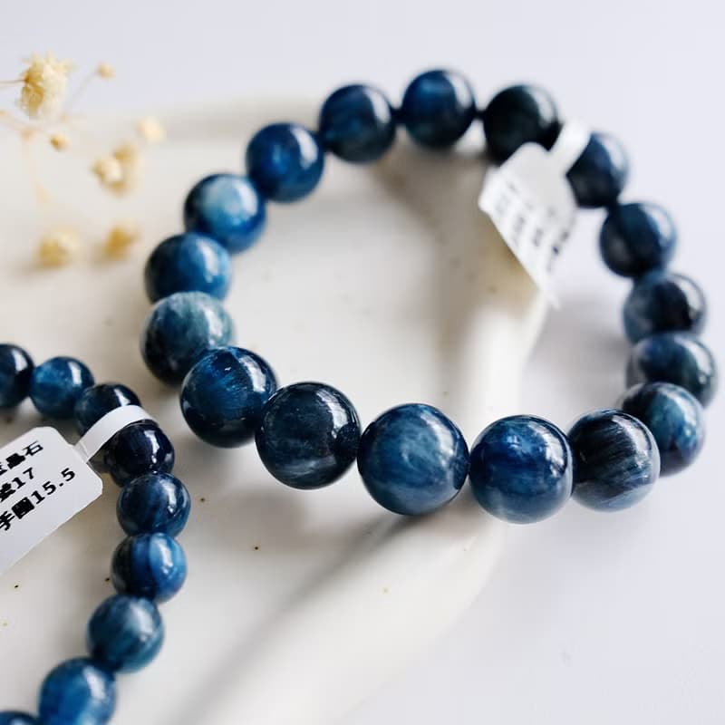 Amelia Jewelry丨破幻醒來丨藍晶石手串丨黑藍晶石丨知識思維靈氣