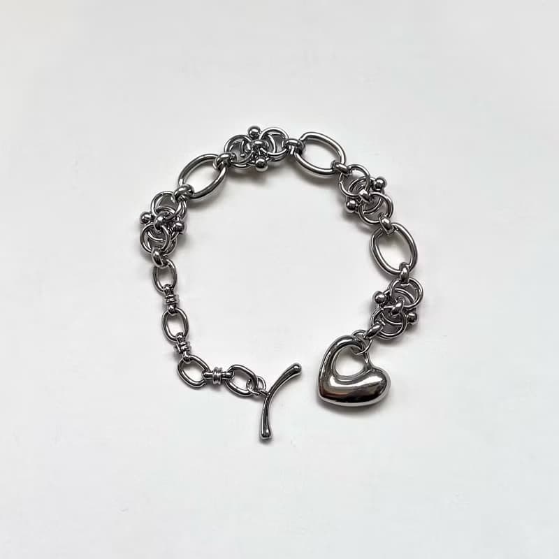 霏-如意 鈦鋼造型組合手鍊