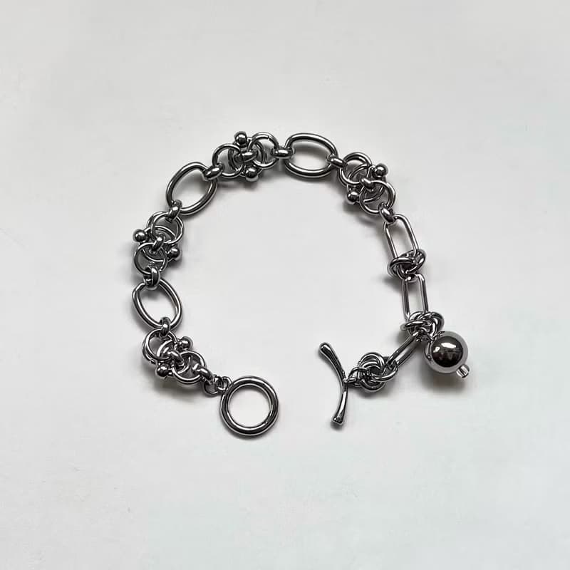 霏-如意 鈦鋼造型組合手鍊