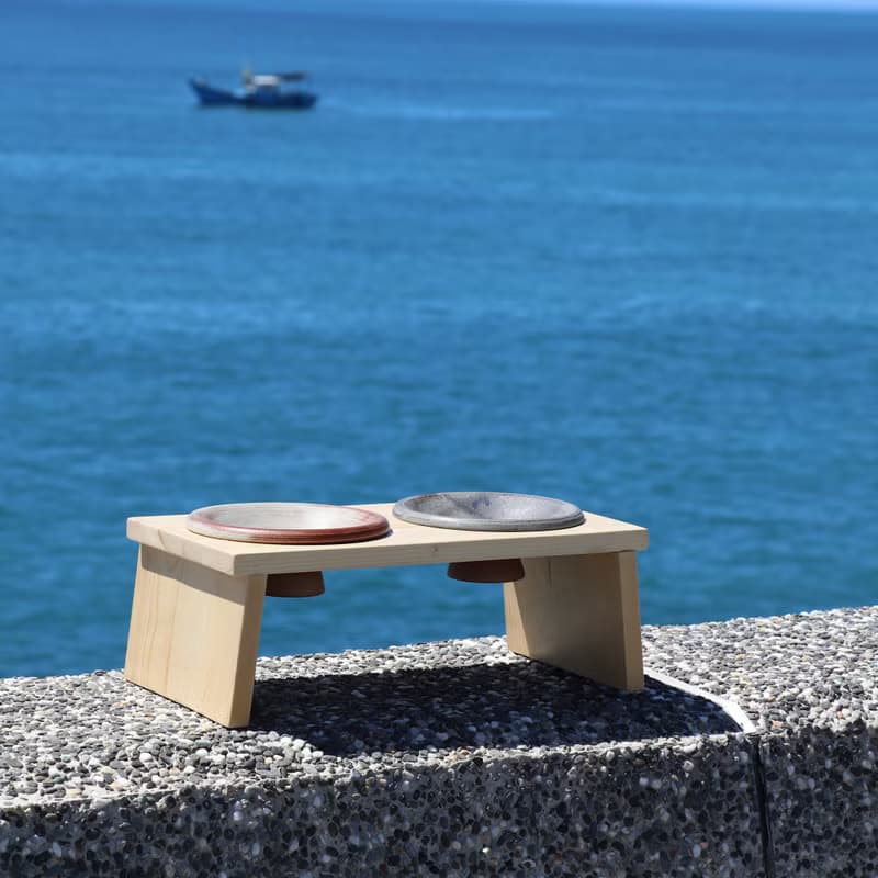 【自由選色】寵物食碗&木架-接單訂製