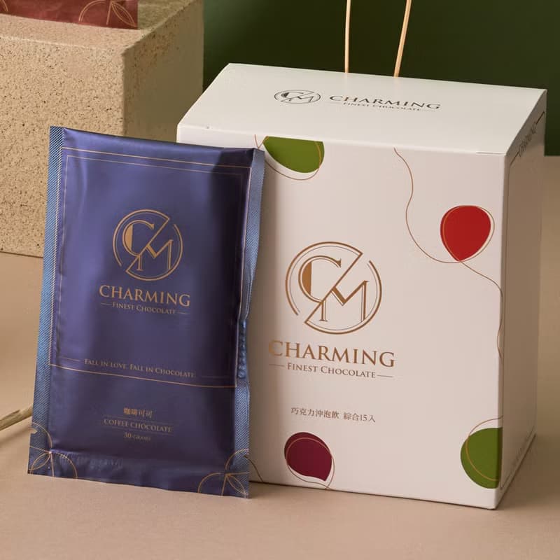 (組合優惠)Charming 喬名巧克力 綜合15入大白盒 + 綜合5入小白盒