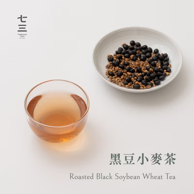 七三茶堂 立體茶包丨黑豆小麥茶 8單入–精裝盒