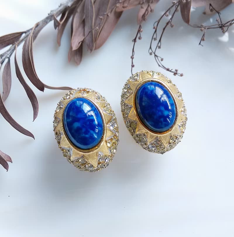 Vintage Jewelry 西洋古董飾品 優雅知性 低調輕奢 夾式耳環