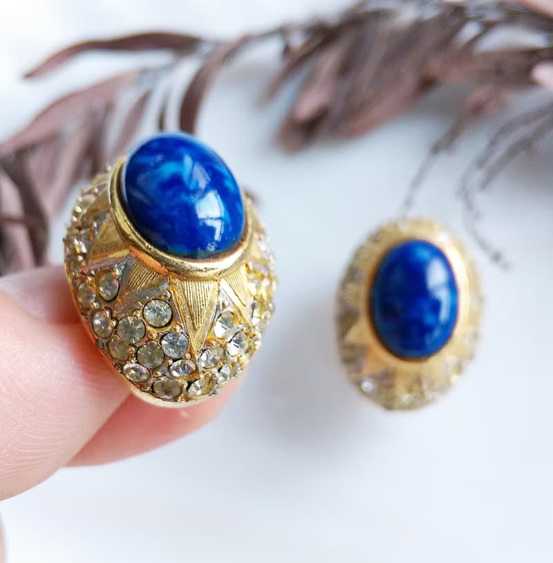 Vintage Jewelry 西洋古董飾品 優雅知性 低調輕奢 夾式耳環