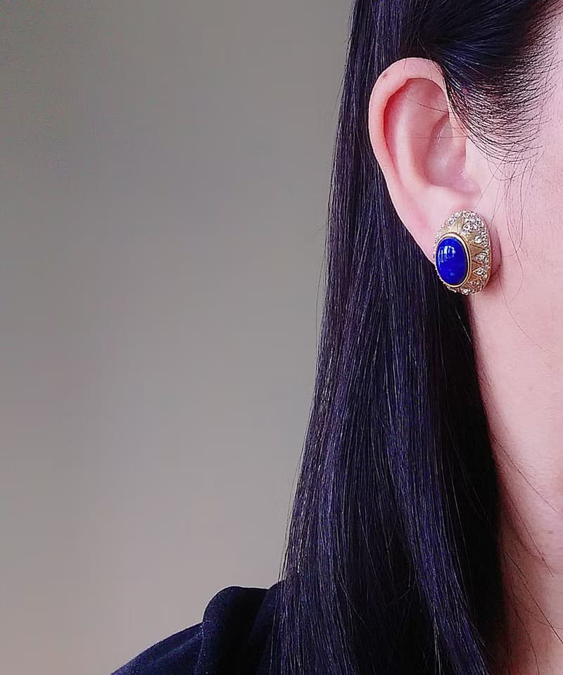 Vintage Jewelry 西洋古董飾品 優雅知性 低調輕奢 夾式耳環