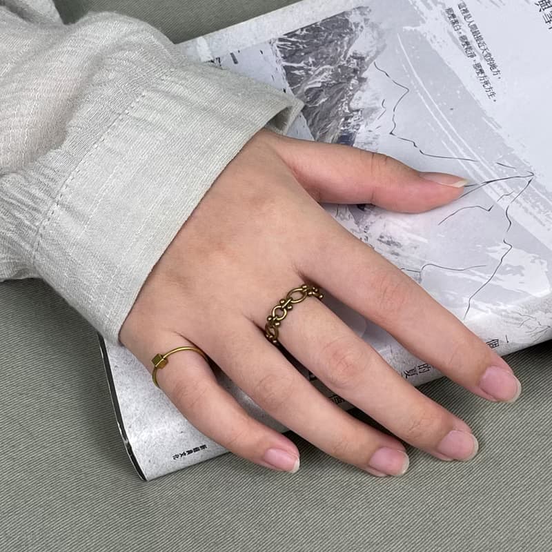 老林雜貨 | 鎖鍊鍊戒