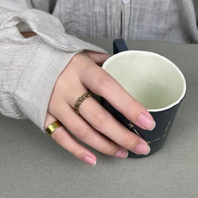 老林雜貨 | 鎖鍊鍊戒