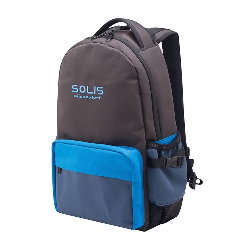 Solis Ones系列13吋電腦後背包-鵲灰藍-可套行李箱拉桿