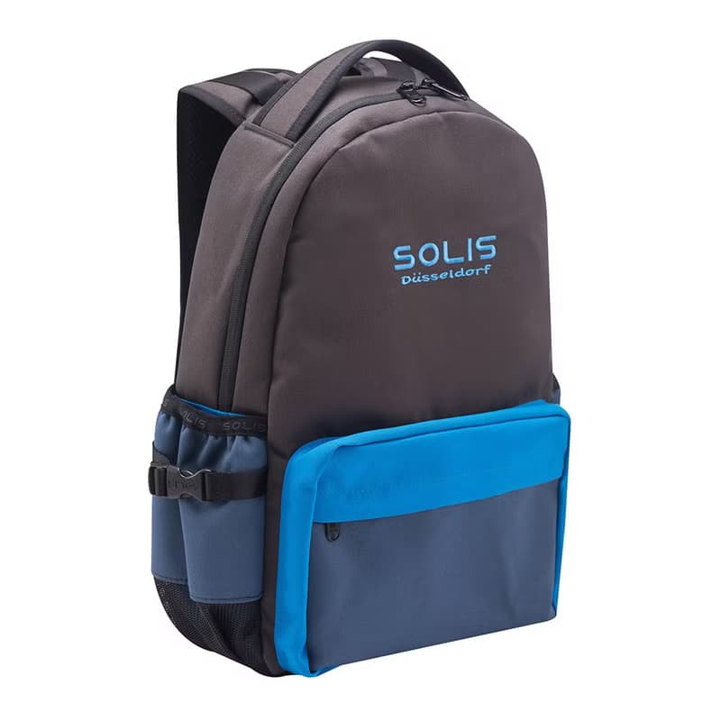 Solis Ones系列13吋電腦後背包-鵲灰藍-可套行李箱拉桿