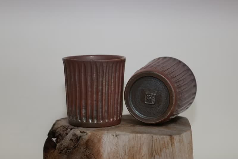 柴燒對杯/握杯/品茗杯/150ml/瀧間拾光