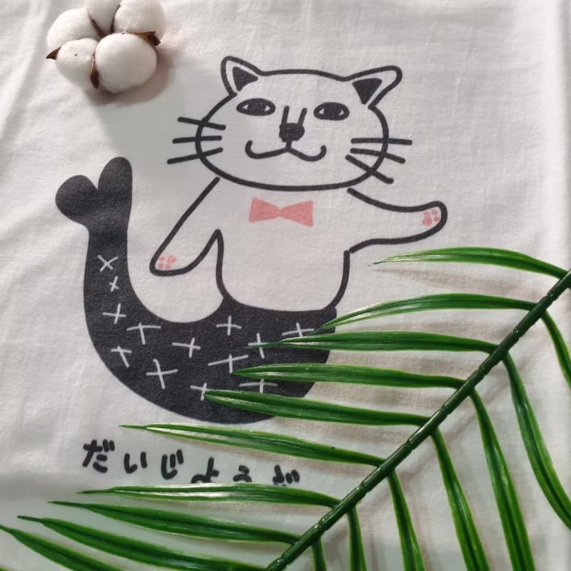 人魚貓T恤