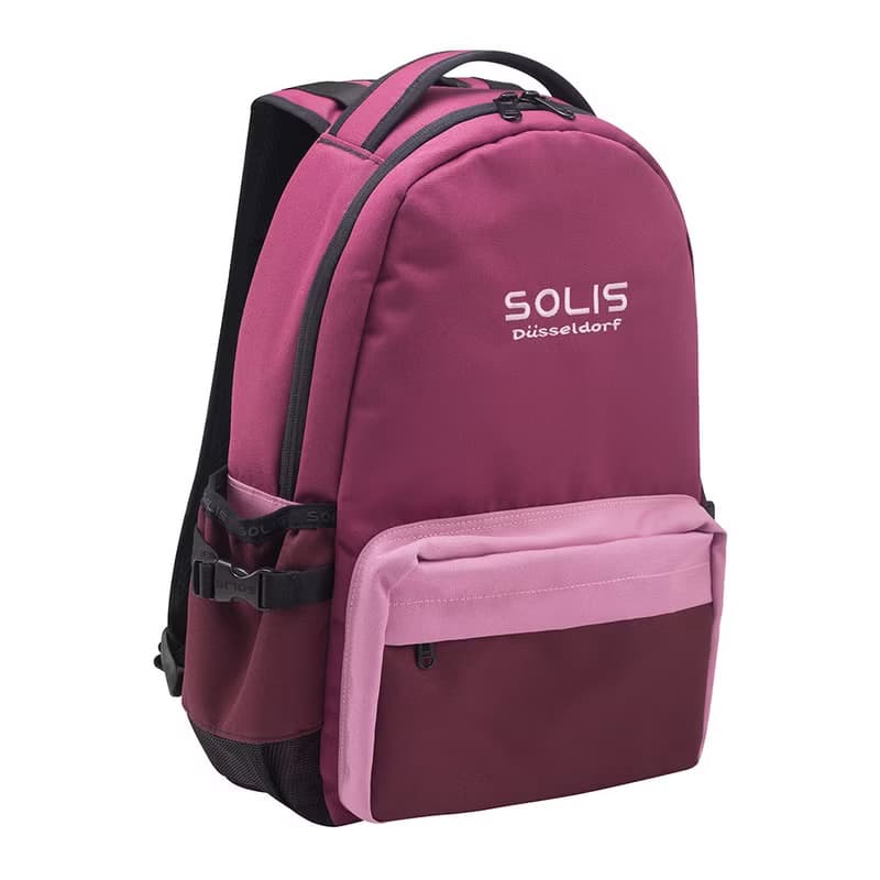 Solis Ones系列13吋電腦後背包-蘇芳紫-可套行李箱拉桿