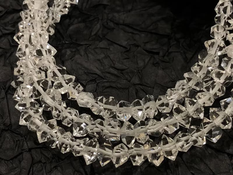 快速出貨 天然赫基蒙水晶 美國閃靈鑽手鍊  高等級清透進全美 6mm