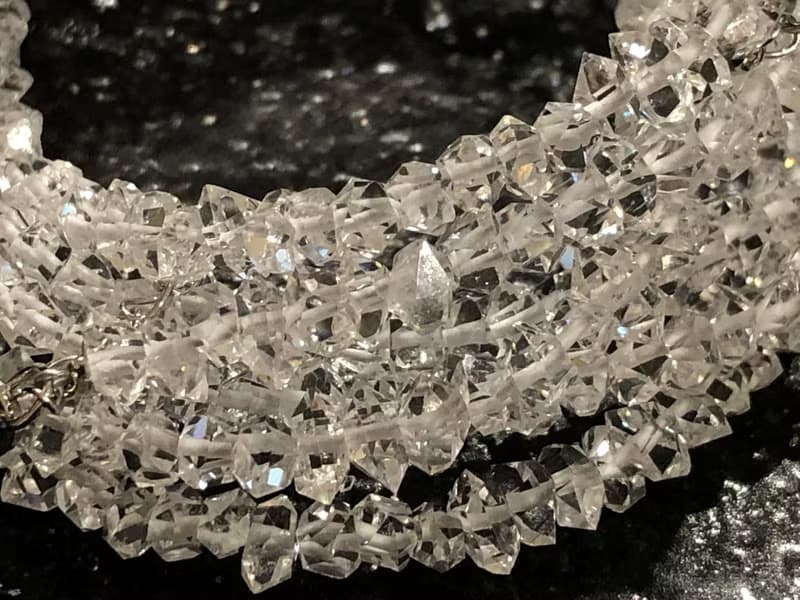 快速出貨 天然赫基蒙水晶 美國閃靈鑽手鍊  高等級清透進全美 6mm