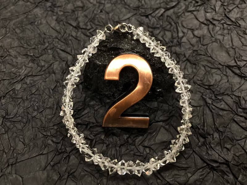 快速出貨 天然赫基蒙水晶 美國閃靈鑽手鍊  高等級清透進全美 6mm