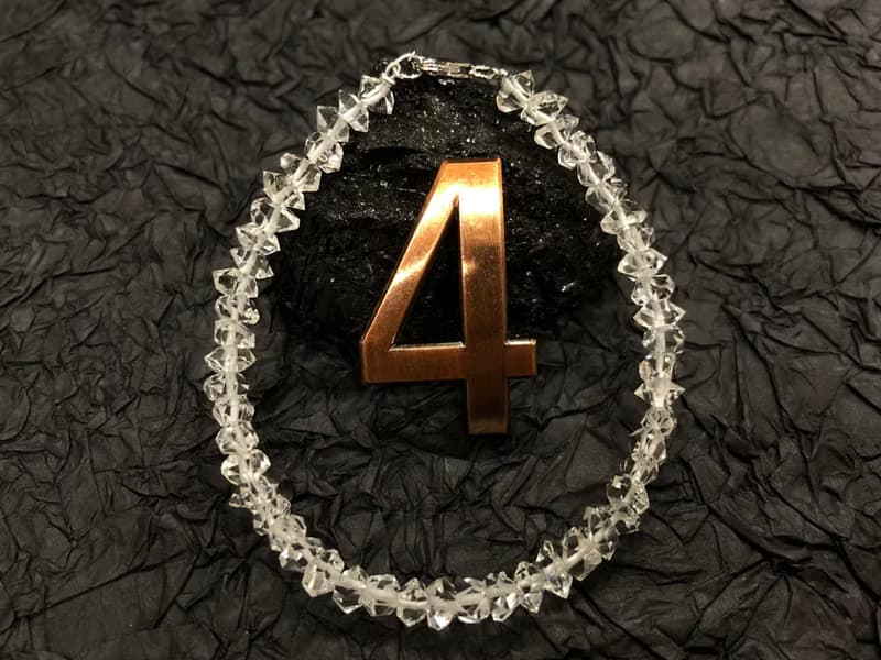 快速出貨 天然赫基蒙水晶 美國閃靈鑽手鍊  高等級清透進全美 6mm