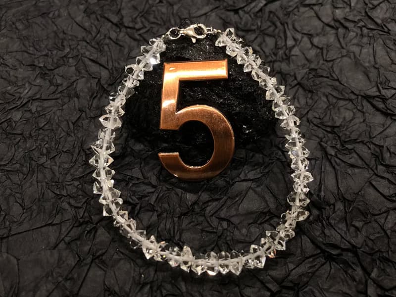 快速出貨 天然赫基蒙水晶 美國閃靈鑽手鍊  高等級清透進全美 6mm