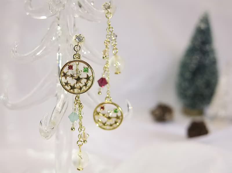 【Winter Collection】Season Wishes 不對稱耳環