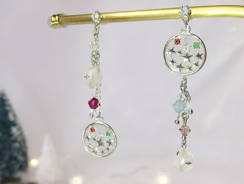 【Winter Collection】Season Wishes 不對稱耳環