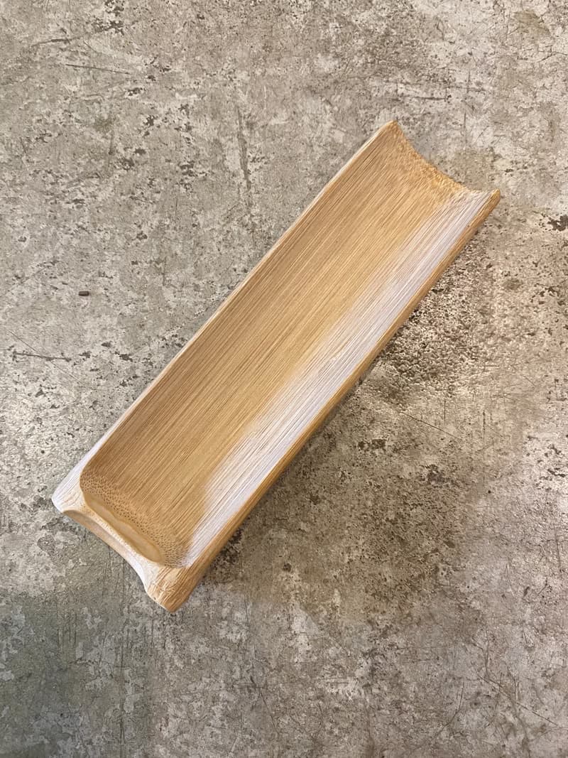 手工竹茶則