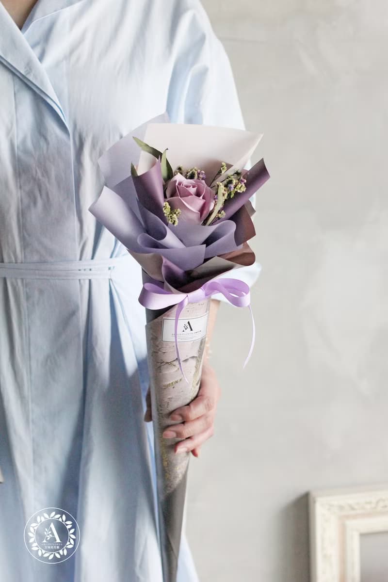畢業花禮 / 香氛皂花系列 / 冰淇淋甜筒花束