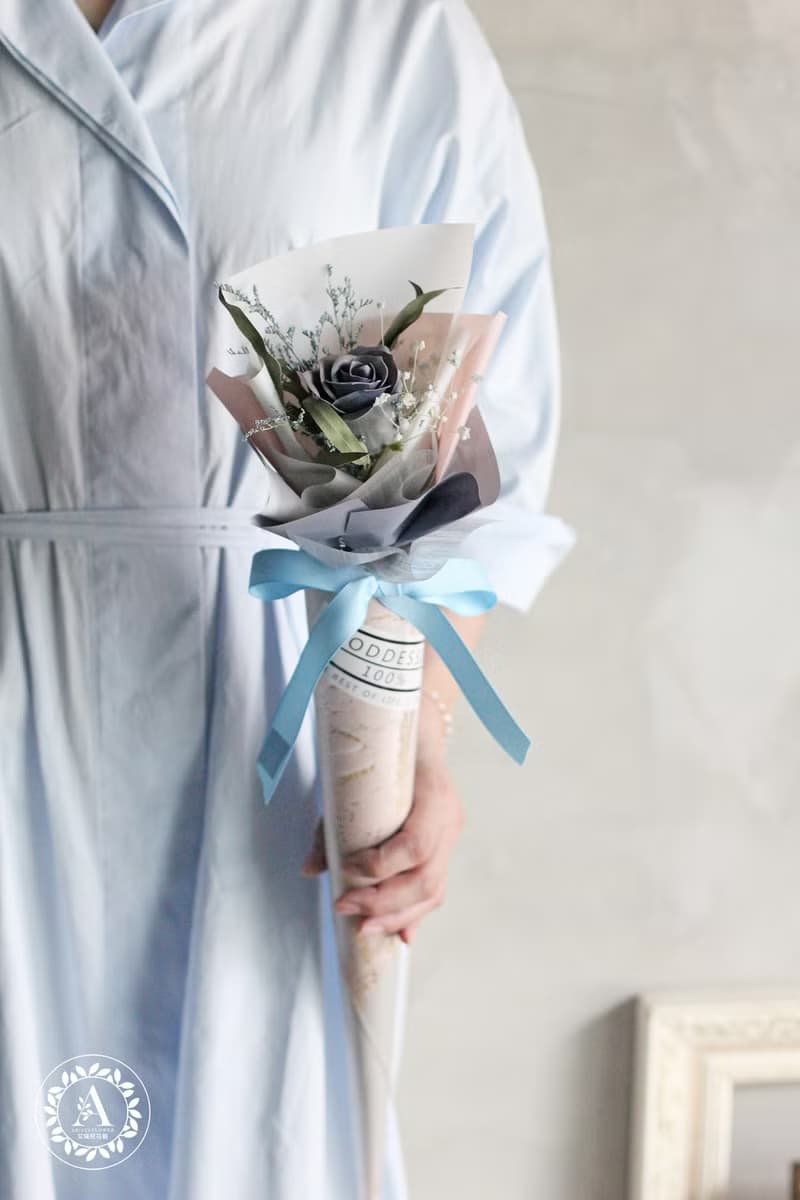 畢業花禮 / 香氛皂花系列 / 冰淇淋甜筒花束