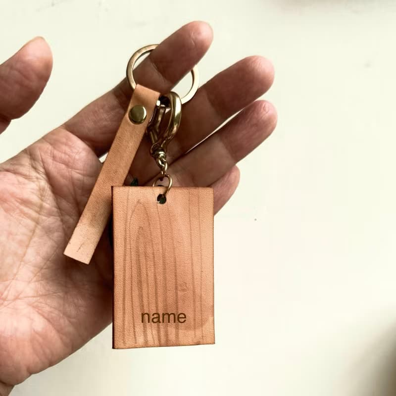 爪哇鹿角蕨_皮革吊飾 / 送禮