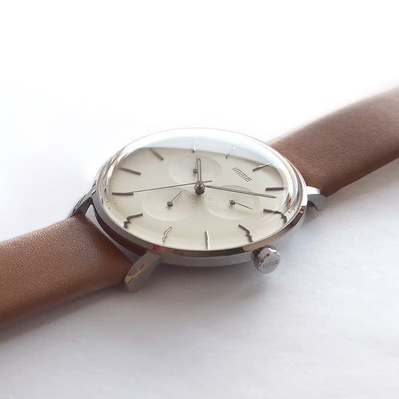 簡約設計手錶 5103 | 真皮錶帶