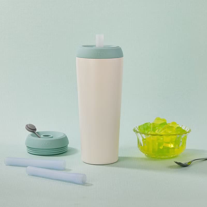【組合優惠】YCCT 速吸杯2代720ml + 飲料提袋包覆款 - 保冰保溫