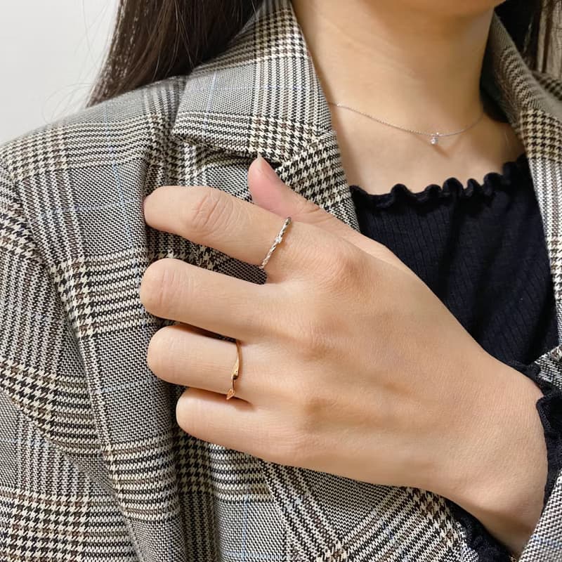 925純銀 | 小小扭結_戒指