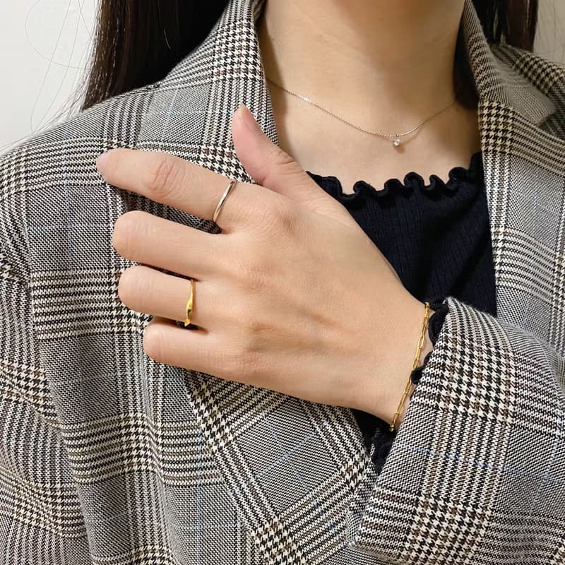 925純銀 | 小小扭結_戒指