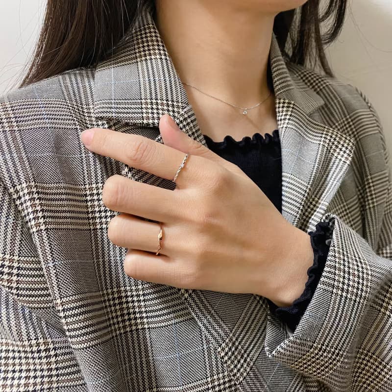 925純銀 | 小小扭結_戒指