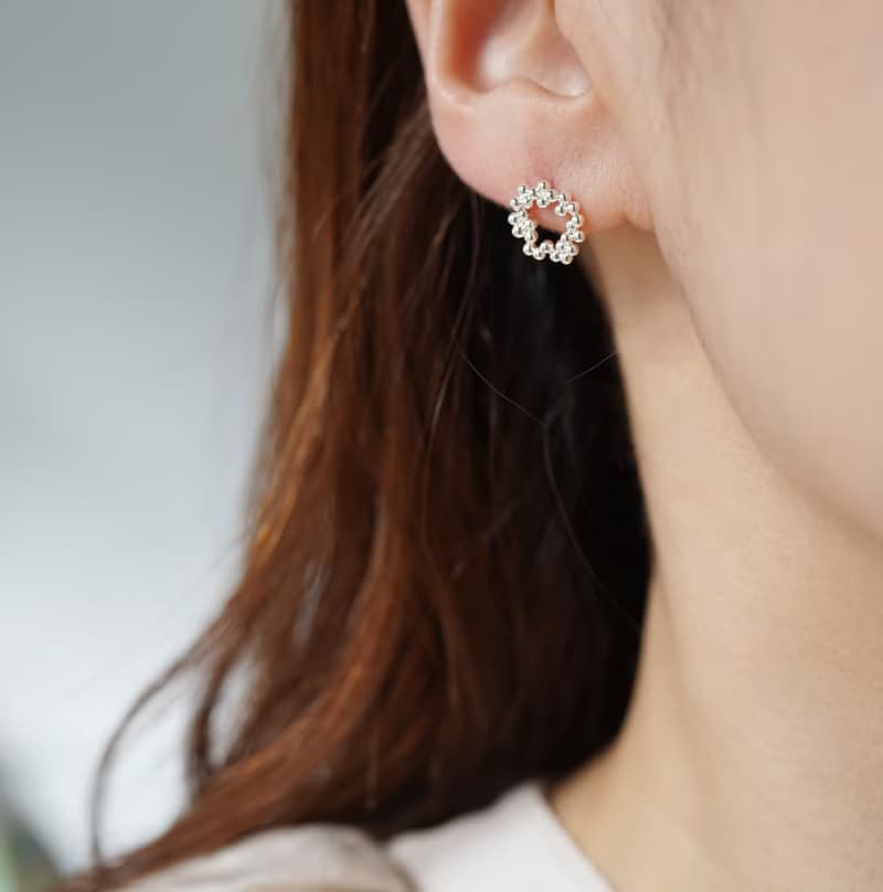 バブルピアス / イヤリングクリップ
