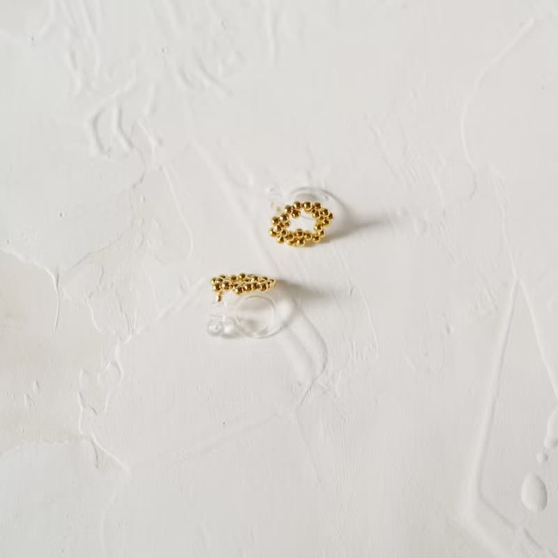 バブルピアス / イヤリングクリップ