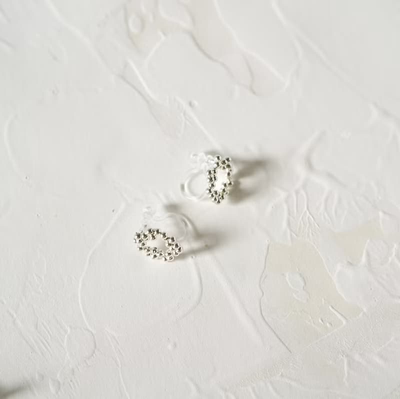 バブルピアス / イヤリングクリップ