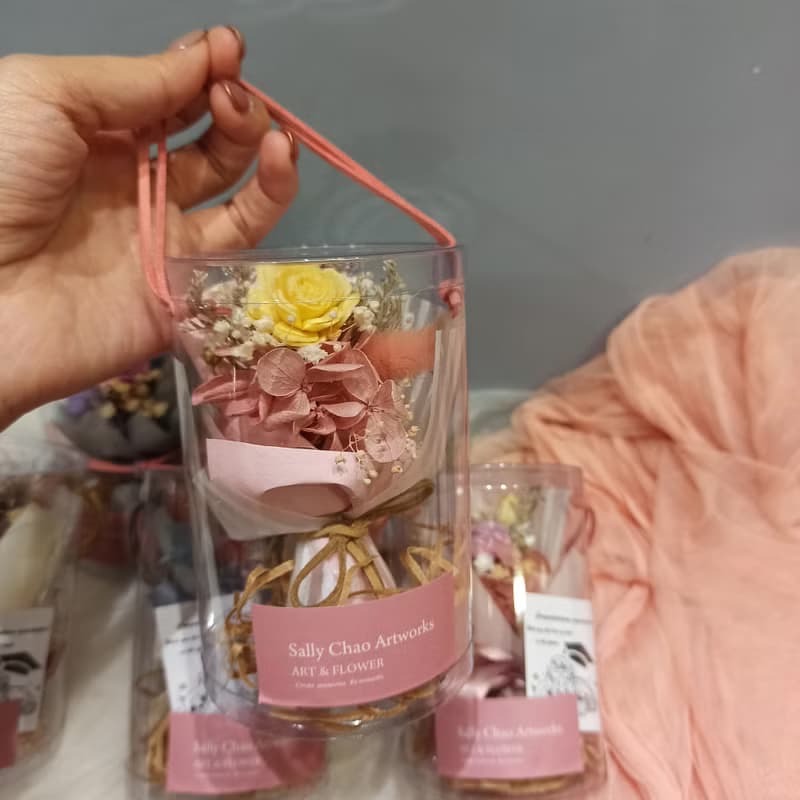 畢業小花束禮盒 畢業小卡 尤加利葉 情人節花束  婚禮小物